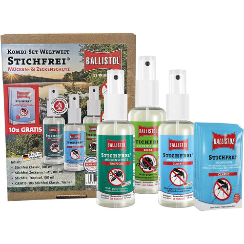 BALLISTOL Insect repellent sting-free set for mosquitoes and ticks