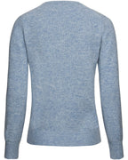 Highmoor Lambswool cardigan (Bleu)