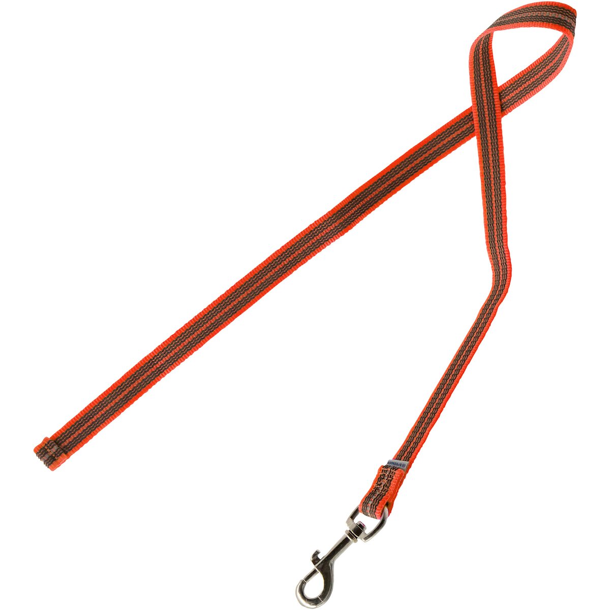 Sprenger Rubberized dog leash without hand strap (Signal orange – length 2 m)