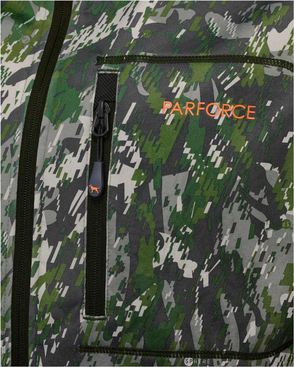 Parforce Women's fleece jacket greenSphere® (Olive camo)