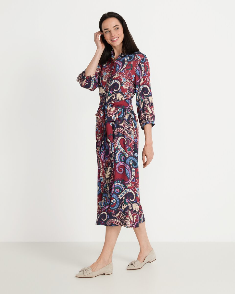 Reitmayer Dress with tie belt (Colorful)