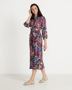 Reitmayer Dress with tie belt (Colorful)