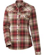 Parforce Berry-Fresh hunting blouse (Berry/olive checkered)