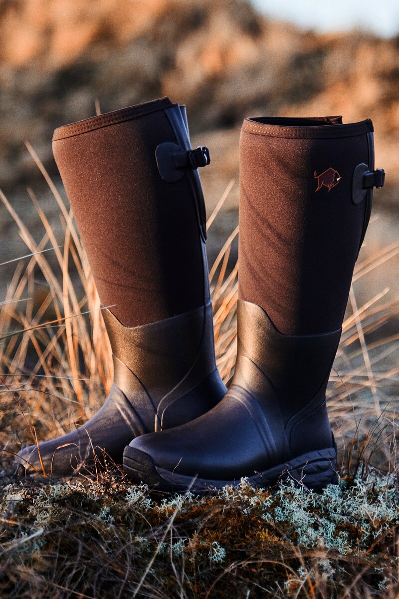 Gateway1 Women's rubber boots Woodwalker Lady 17" 4mm (Dark brown)