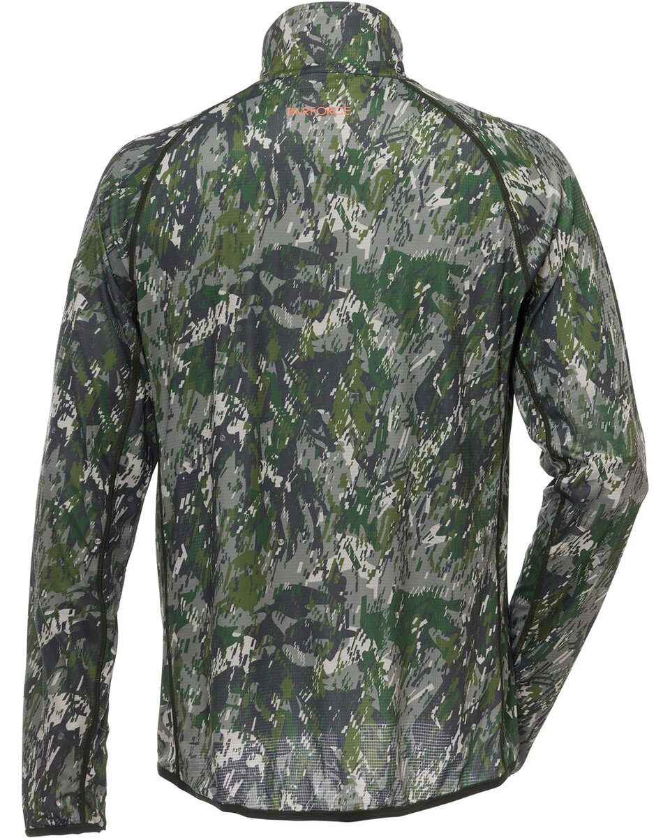 Parforce Half-Zip Functional Shirt greenSphere® (Olive camo)