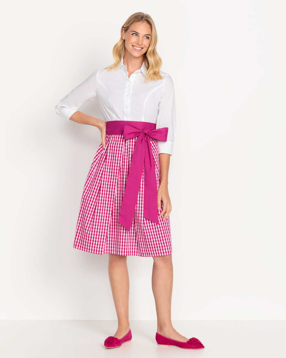 Reitmayer Shirt dress (White/berry)