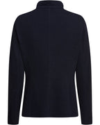 Highmoor Piqué stand-up collar jacket (Dark blue)