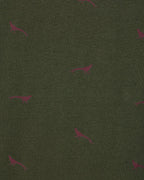 Parforce Women's turtleneck shirt Pheasant (Olive/Bordeaux Pheasant)