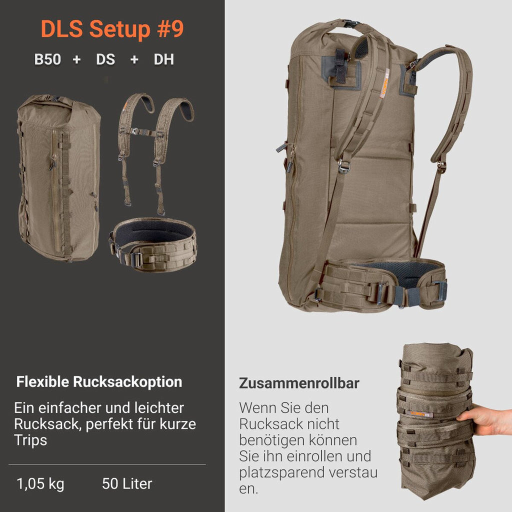 Vorn shoulder straps DS