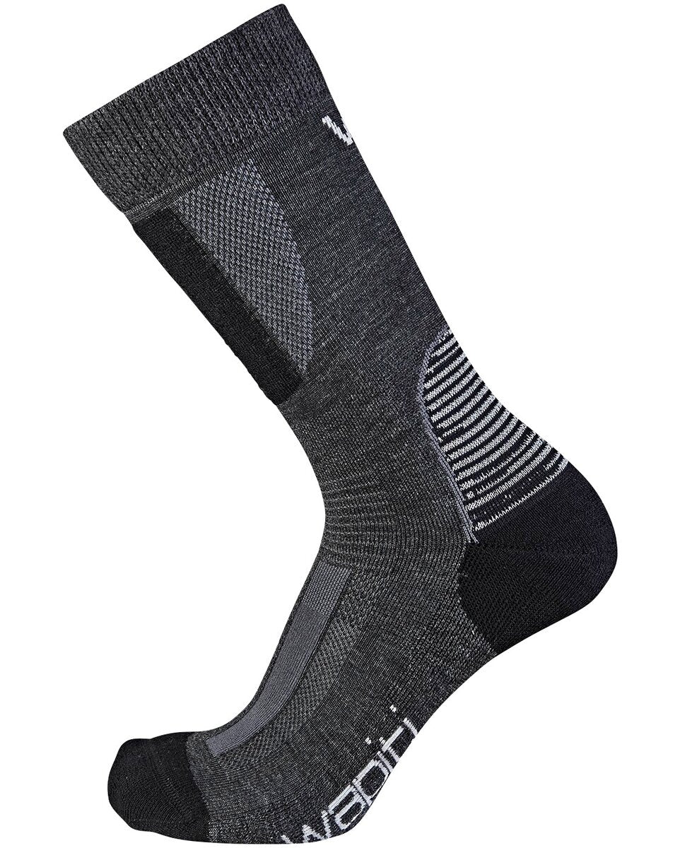 wapiti Sock S09 Trek Merino Silk (Anthracite)