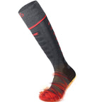 Lenz Pair of heated socks 5.1 Toe Cap® (Anthracite/red, size 35-38)