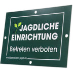Waidgerechte Jagd Hunting equipment sign – pack of 10