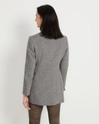 Reitmayer Herringbone frock coat (Blue/Grey)