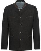 Luis Steindl Cotton jacket with structure (Anthracite)