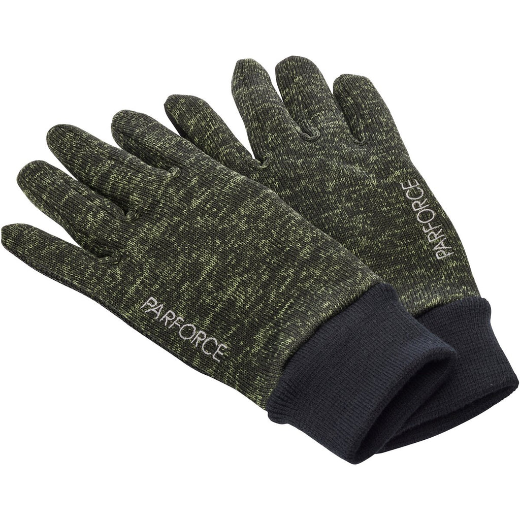 Parforce Knitted fleece hunting glove (Dark Green)