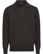 Highmoor polo sweater (Dark Khaki)