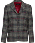 Highmoor Check blazer (Grey/Blue/Red)
