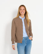 Highmoor Lambswool cardigan (Beige)