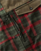 Parforce Spreewald hunting shirt (Olive/red checkered)