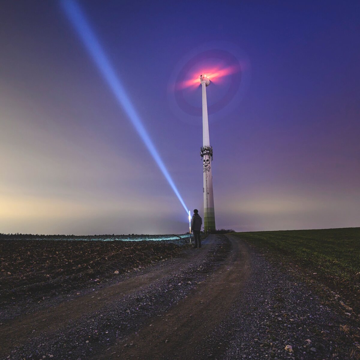 Ansmann HS5R handheld spotlight