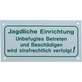 Dr. Gmünder Sign for district facilities