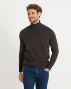 Highmoor Turtleneck sweater (Dark brown)