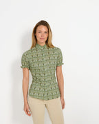 Reitmayer Short-sleeved blouse (Green)