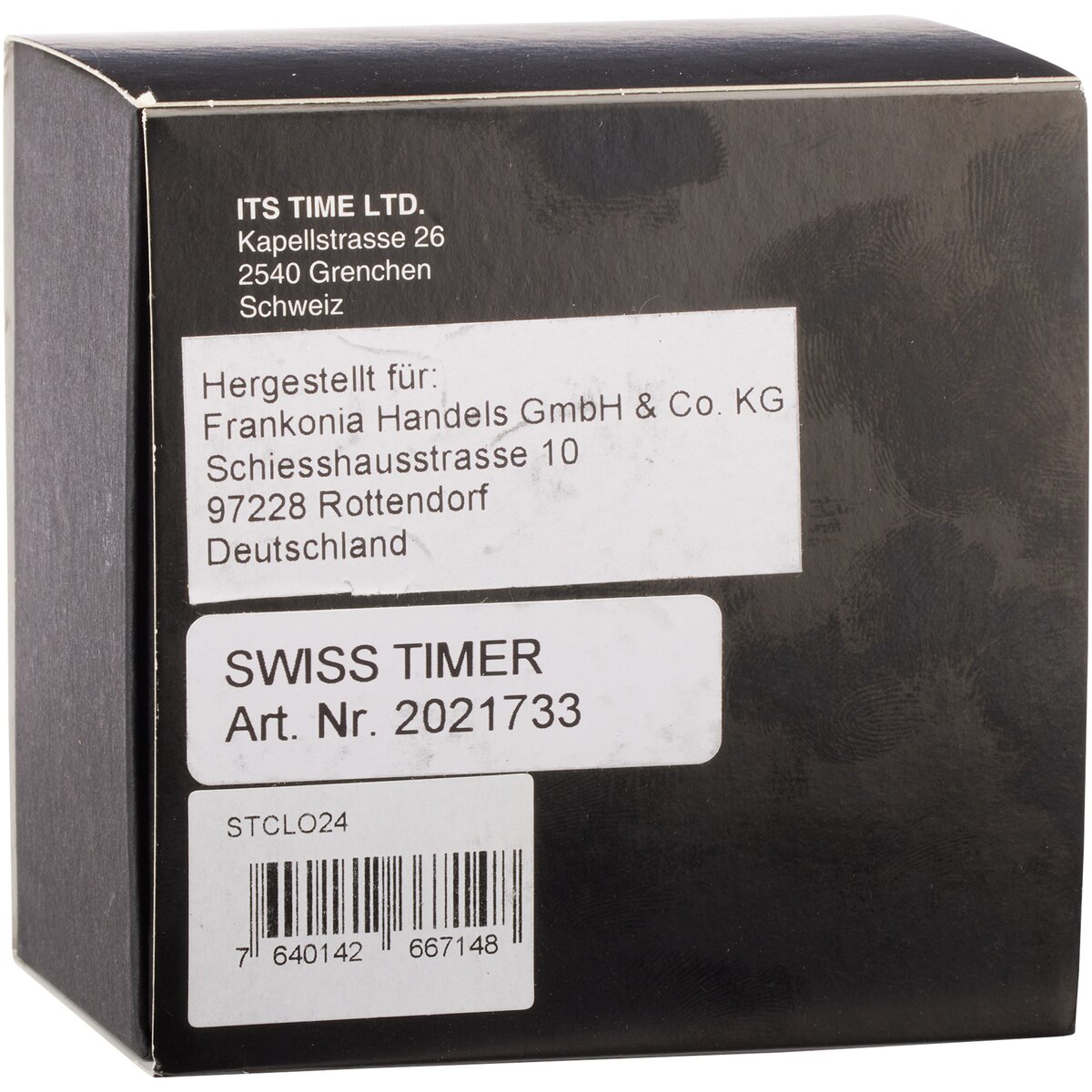 Swiss Timer Wristwatch Classic Outdoor 24