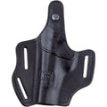 Front Line Belt holster pancake multivariable leather (black)