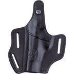 Front Line Belt holster pancake multivariable leather (black)