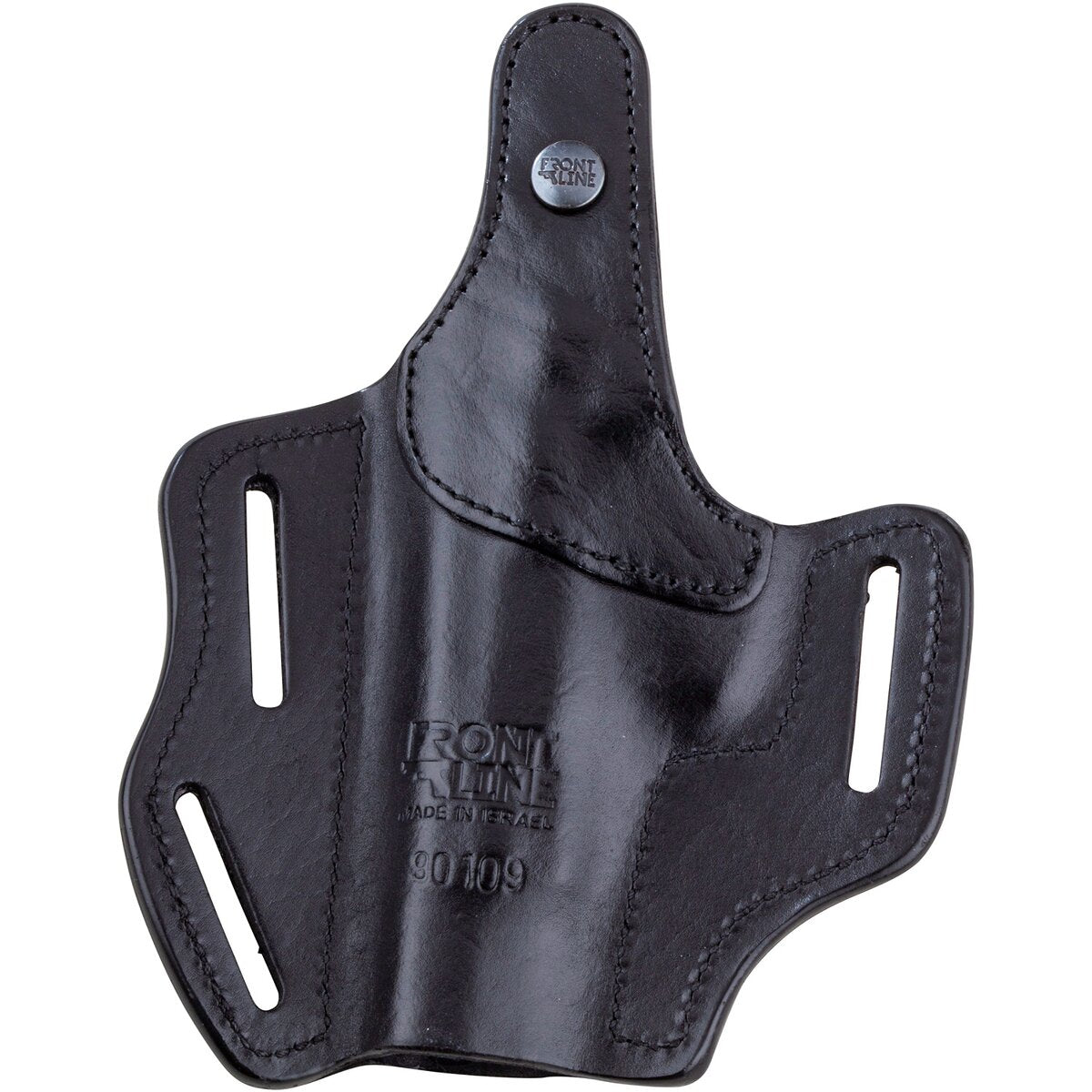Front Line Belt holster pancake multivariable leather (black)
