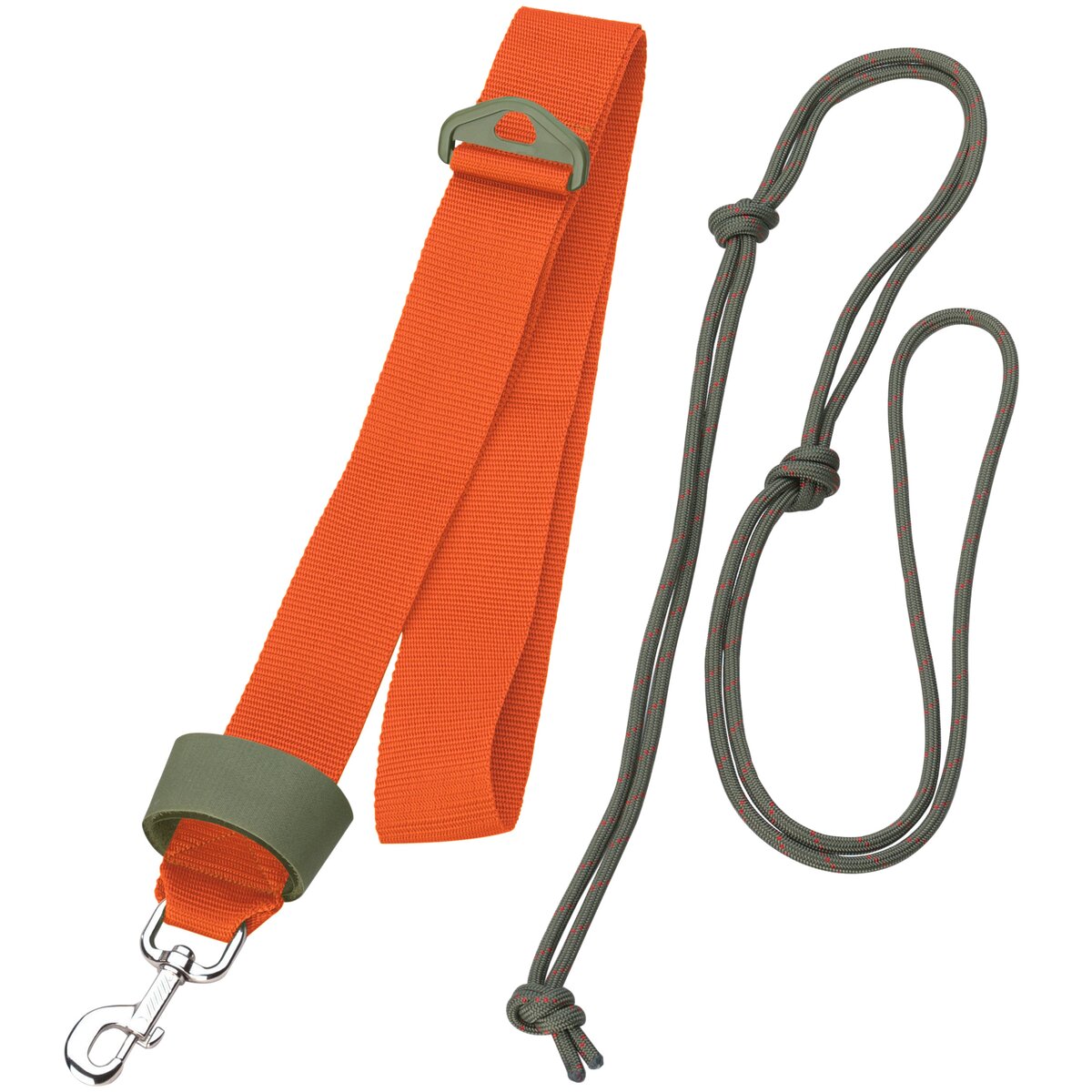 Horse Gear Wildbergehilfe Berg & Tal – 3 parts or 2 parts (Signal orange, 2 parts)