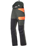 Parforce Hatz-Watz Waterproof boar protection trousers (Olive/signal orange)
