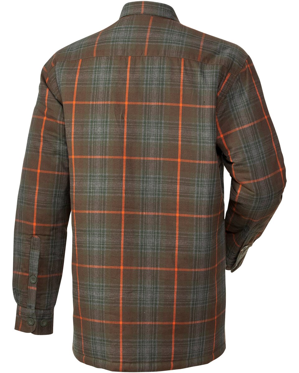 Parforce Hunting shirt jacket Rob (Olive/orange checkered)