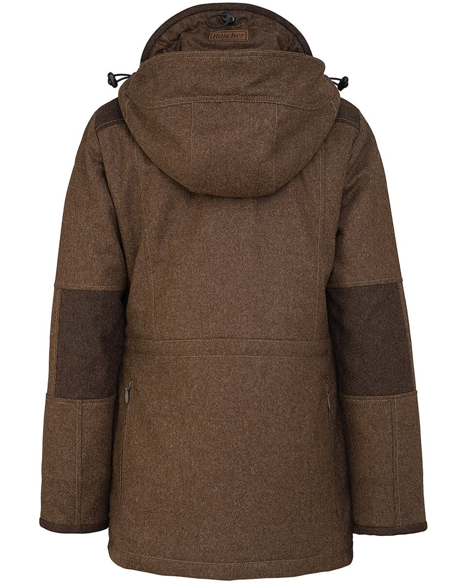 Rascher Women's Loden Jacket Prestige (Brown)