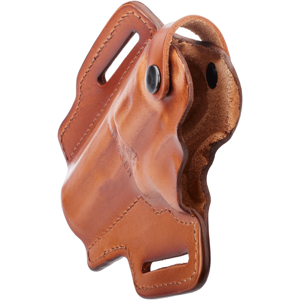 Front Line Holster Pancake Leather Full Size (4" Rev. 357)