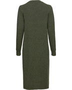 Highmoor Knitted dress with round neck (Green)