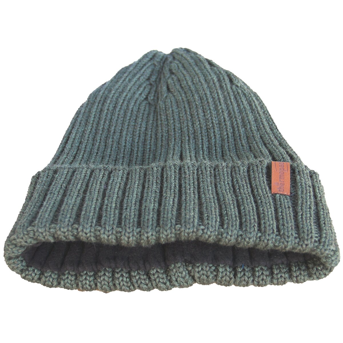 Thermopad Beanie Merino + 10 mini warmers – set (Olive)