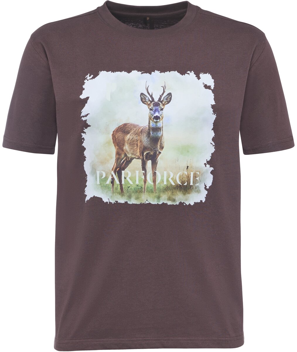 Parforce T-shirt Roe deer (Brown)