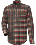 Parforce Shirt Thüwa (Olive/red checkered)