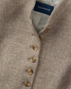 Highmoor Stand-up collar jacket (Natural/light brown)