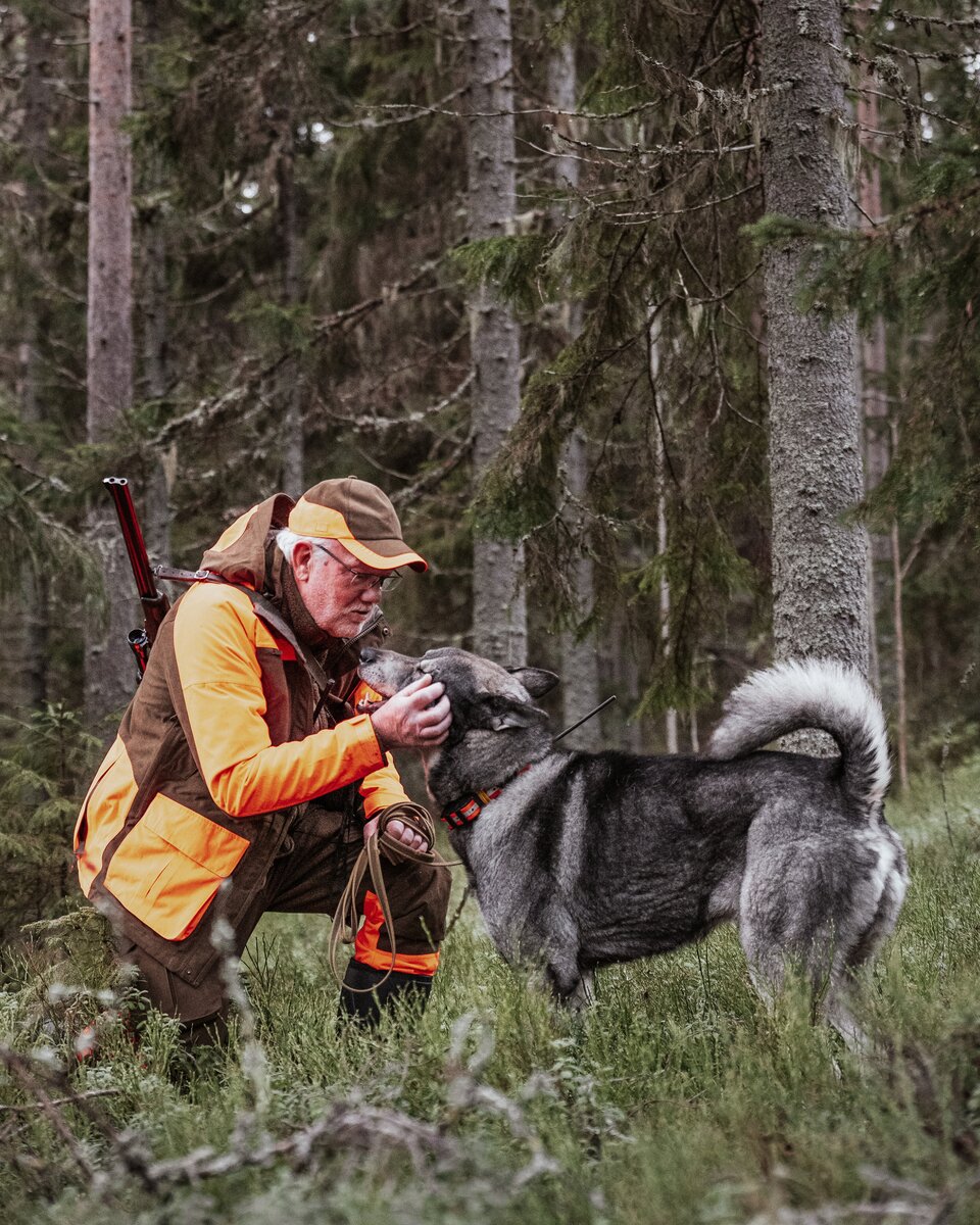 Pinewood Furudal Expert 2L hunting trousers (Olive Green/Orange)