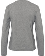 Brigitte von Schönfels Long sleeve shirts in a double pack (Gray melange)