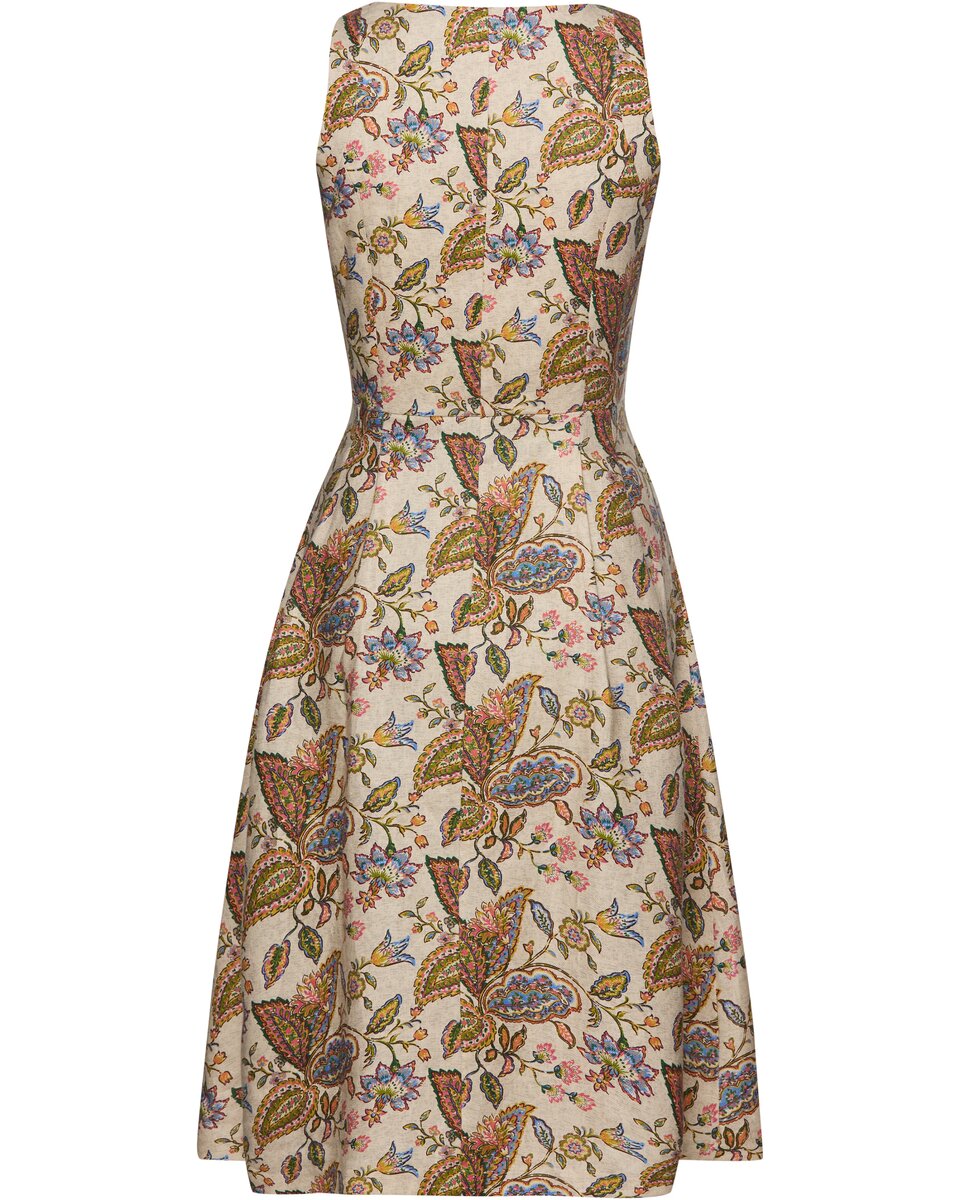 Reitmayer Linen dress (Beige/colorful)