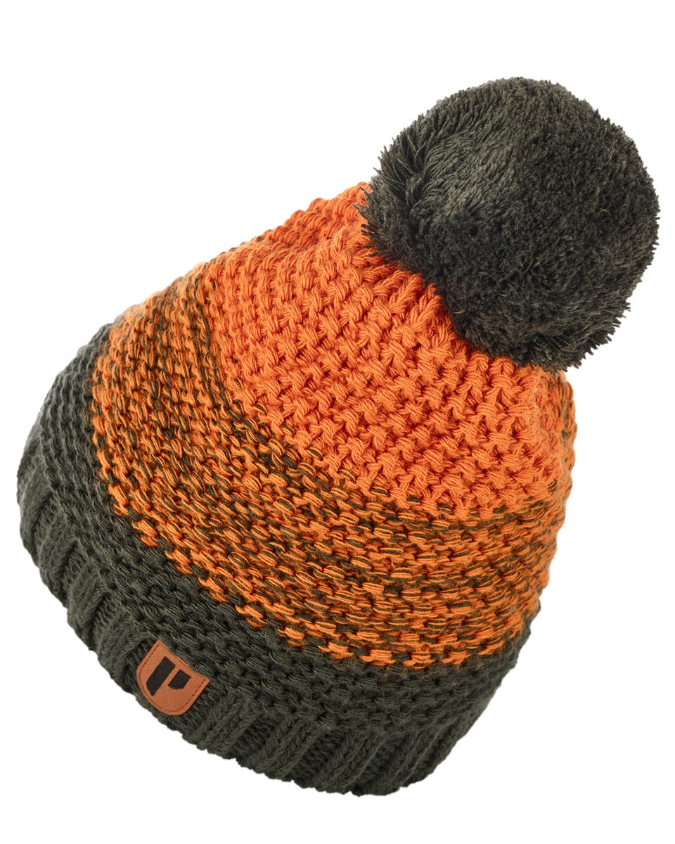 Parforce Active Women's bobble hat (Olive/orange)