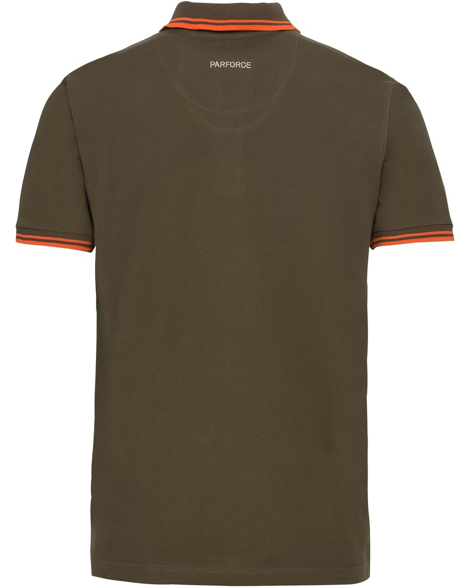 Parforce Polo shirt (Olive/orange)