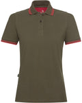 Parforce Women's polo shirt (Olive/berry)