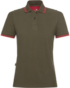 Parforce Women's polo shirt (Olive/berry)