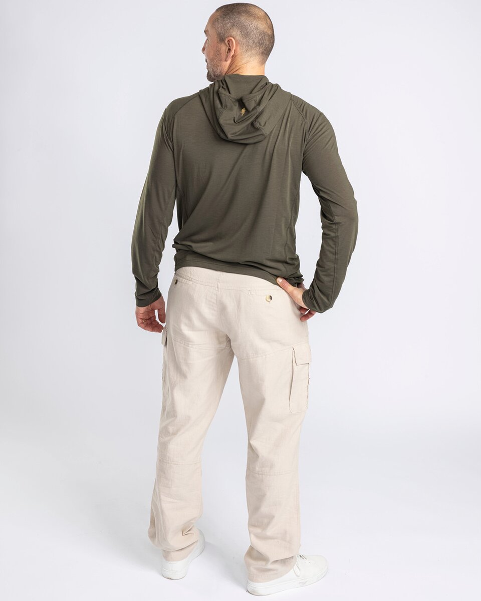 Pinewood Hoodie InsectSafe Function (Mossgreen)