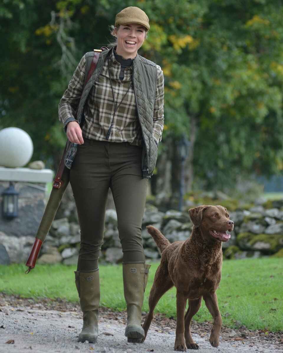 Chevalier Women's Pants Diana Hunting tights (Blackwood Brown)